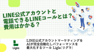 LINE公式アカウントと電話できるLINEコールとは？費用はかかる？